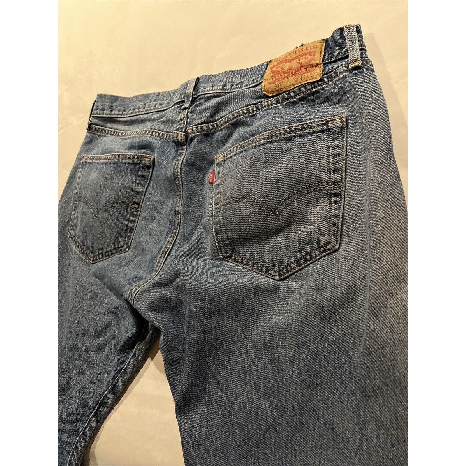 Levi's Levi’s VTG 501 XX Jeans 36x30 Fit Blue Y2K Denim Button Fly Size US 36 / EU 52 - 15 Thumbnail