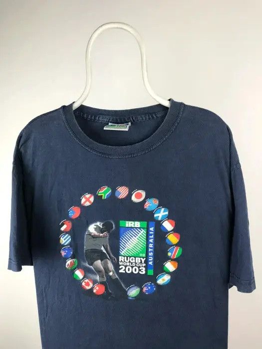 Band Tees Rugby World Cup Australia T-shirt size XLarge navy Size US XL / EU 56 / 4 - 3 Thumbnail