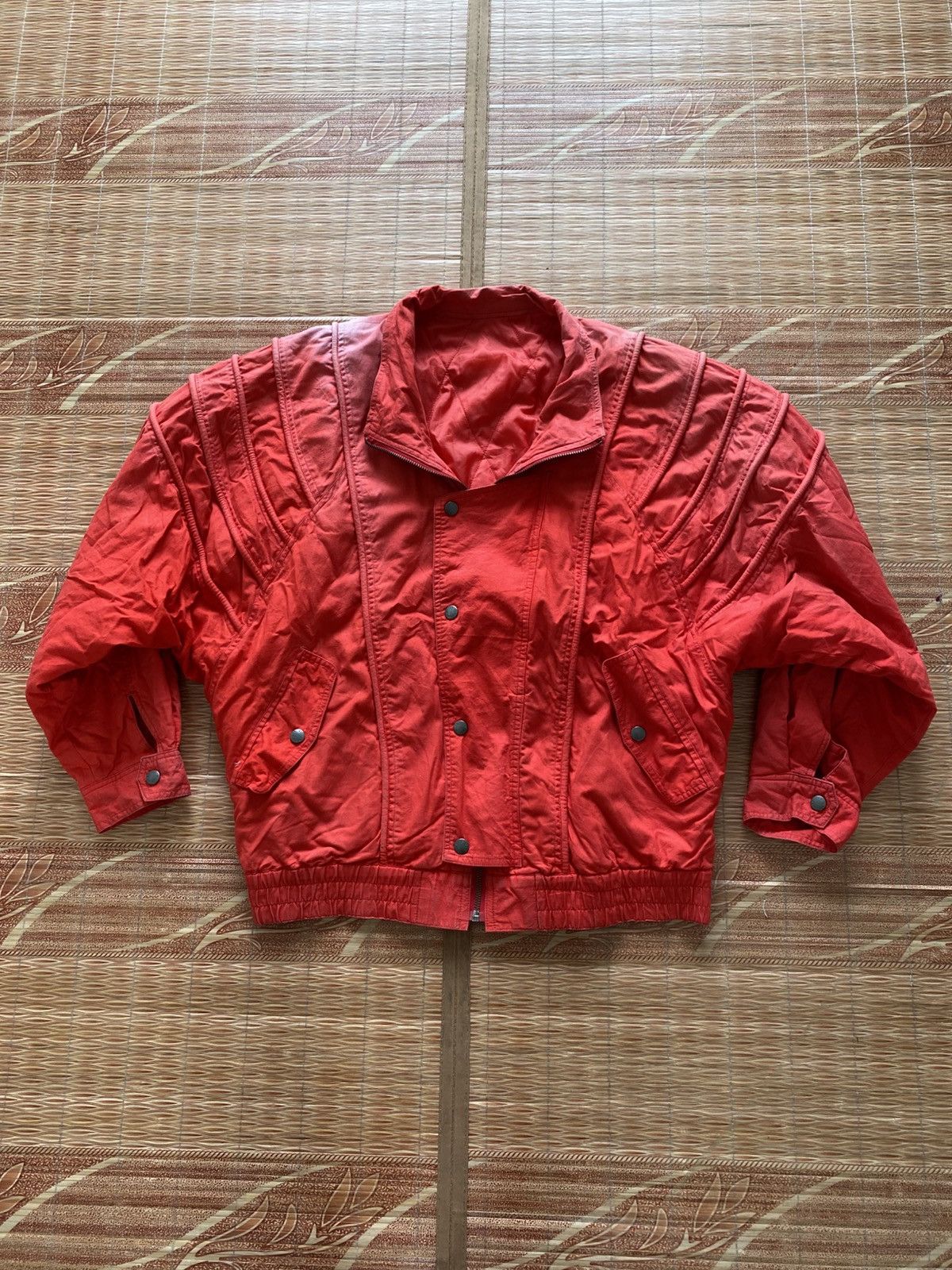 Beauty Beast 💸BINDINGOFFER💸Japanes Red Jacket Puffe Akira Styled Sunfuded Size US M / EU 48-50 / 2 - 2 Thumbnail