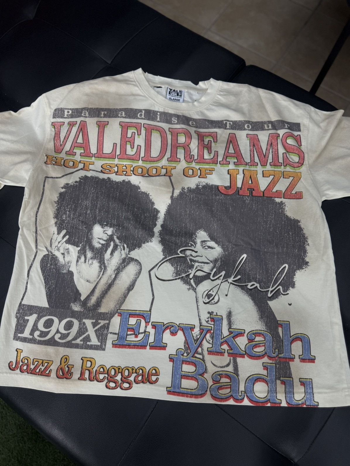 Vale Valley White Jazz Tee Shirt Size XL (NEW) Size US XL / EU 56 / 4 - 2 Thumbnail