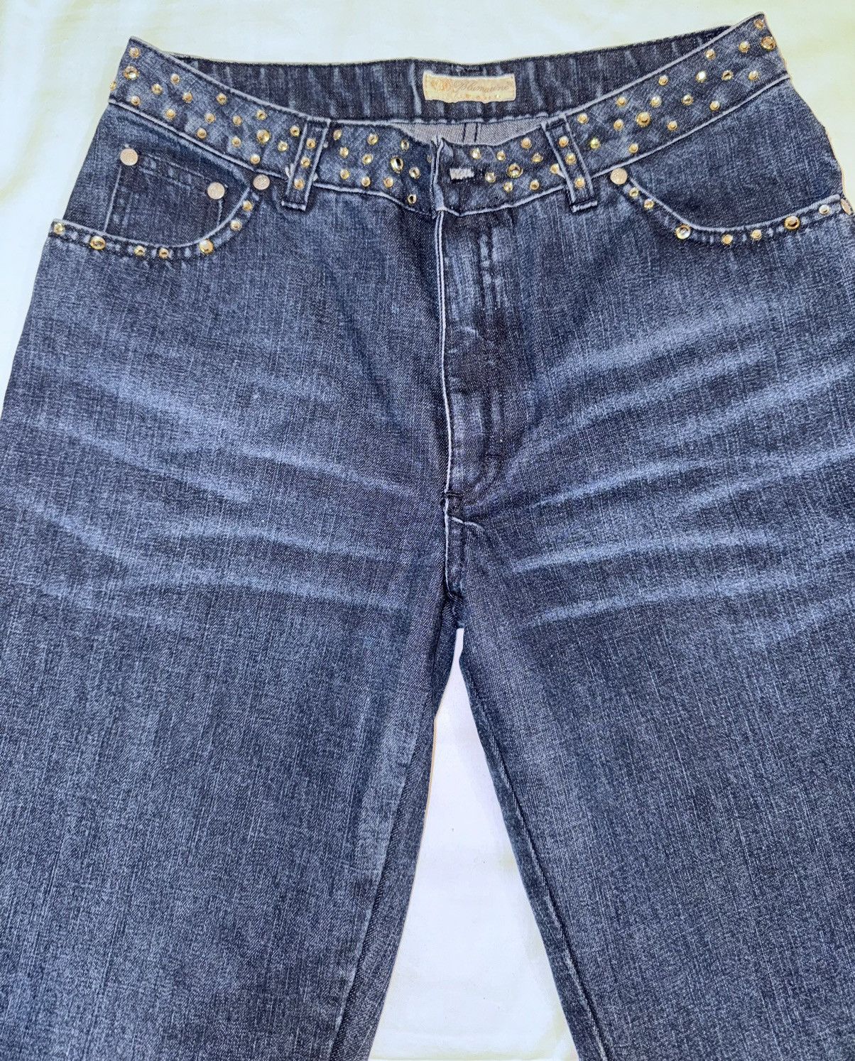 Blumarine Blumarine sassy jeans with strass 2000s Size 28" / US 6 / IT 42 - 2 Thumbnail