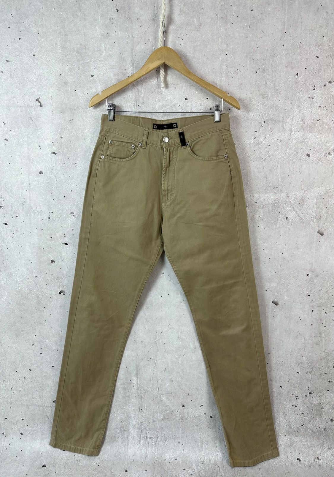 Vintage Stone Island Vintage Logo Beige Made in Italy Pants Size US 30 / EU 46 - 2 Thumbnail