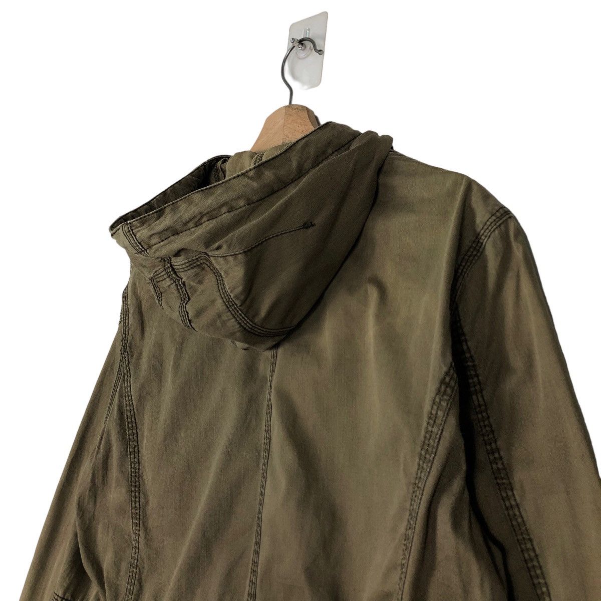 Japanese Brand 🔥Vtg Military Design Cargo Jacket Poxket Icca Issey Miyake Size US M / EU 48-50 / 2 - 7 Thumbnail