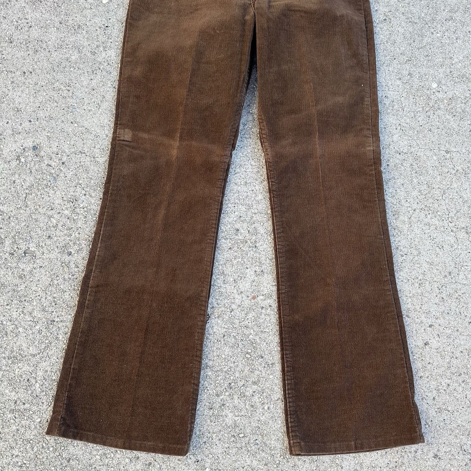 Levi's × Vintage Vintage 80s Levi’s 517 Brown Corduroy Bootcut Pants 33x31 Size US 33 - 3 Thumbnail