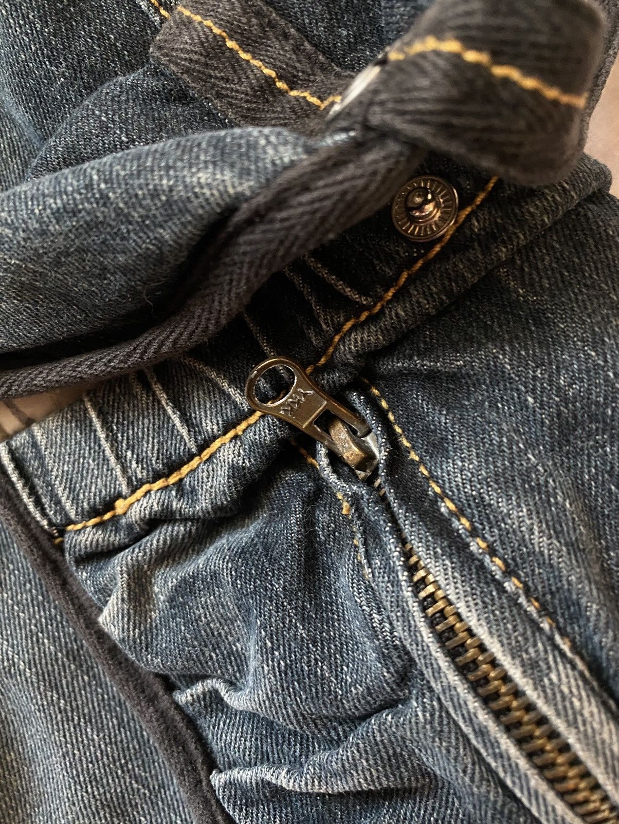 Faded Glory × Japanese Brand Vintage Cargo Denim Bandage pants Japanese style Size US 32 / EU 48 - 10 Thumbnail