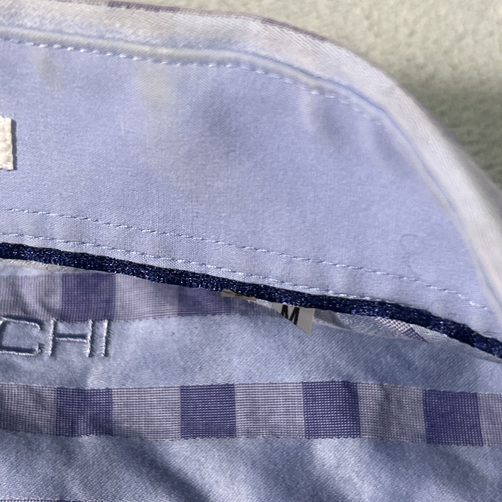 BUGATCHI Bugatchi Geometric Button Up Shirt Mens Medium Long Sleeve Size US M / EU 48-50 / 2 - 6 Thumbnail