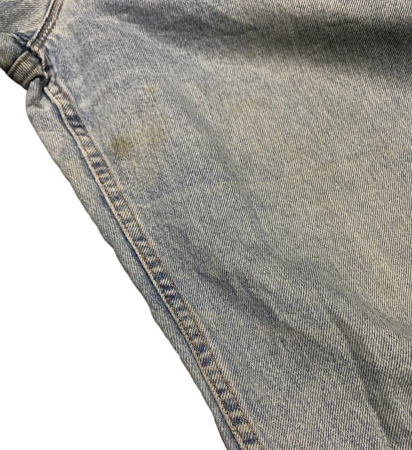 Levi's Vintage 90s Levis 565 Tapered Faded Blue Jeans Size US 32 / EU 48 - 6 Thumbnail
