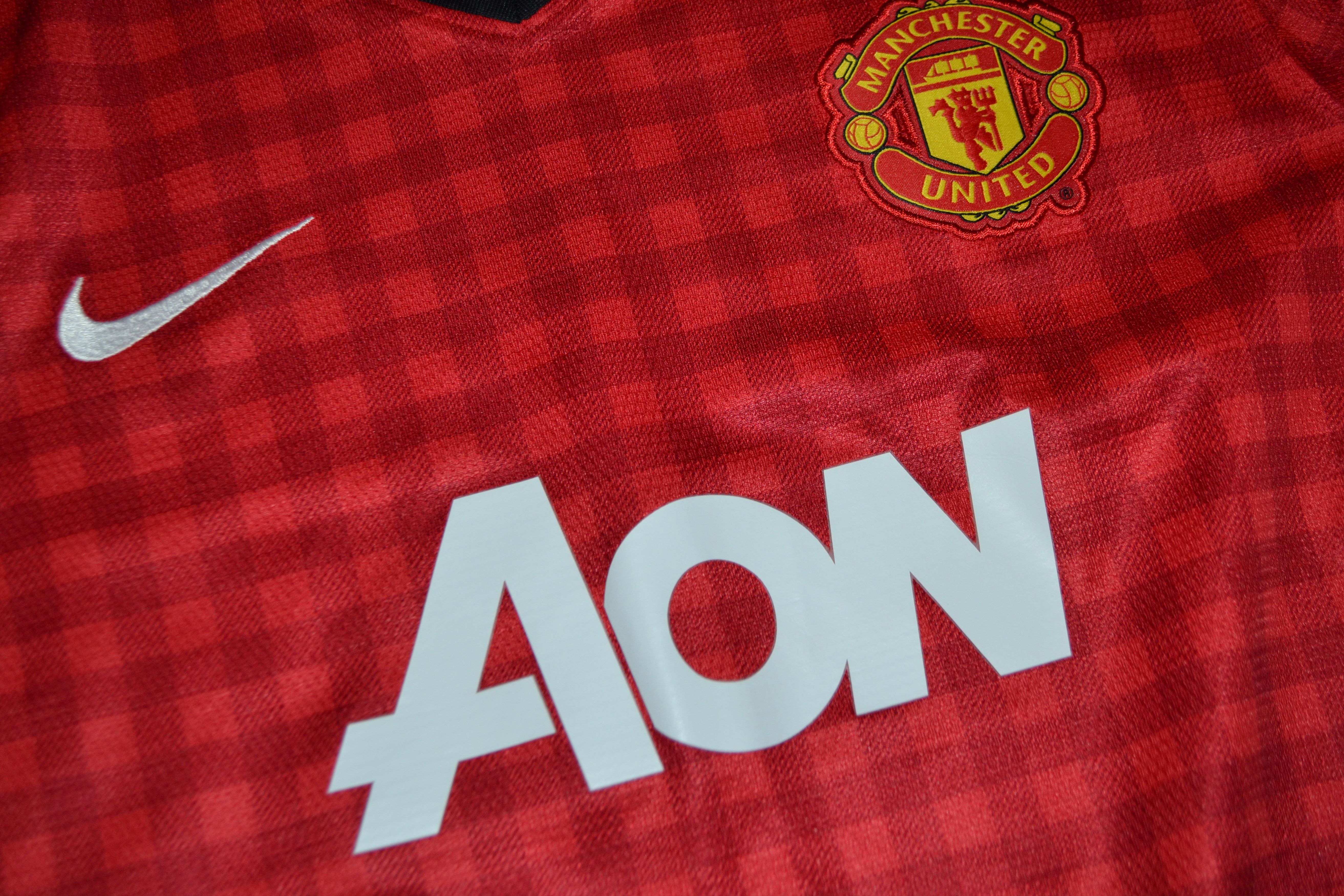 Nike Manchester United Home Kit 2012 2013 Shirt Soccer Jersey Size S / US 4 / IT 40 - 4 Thumbnail
