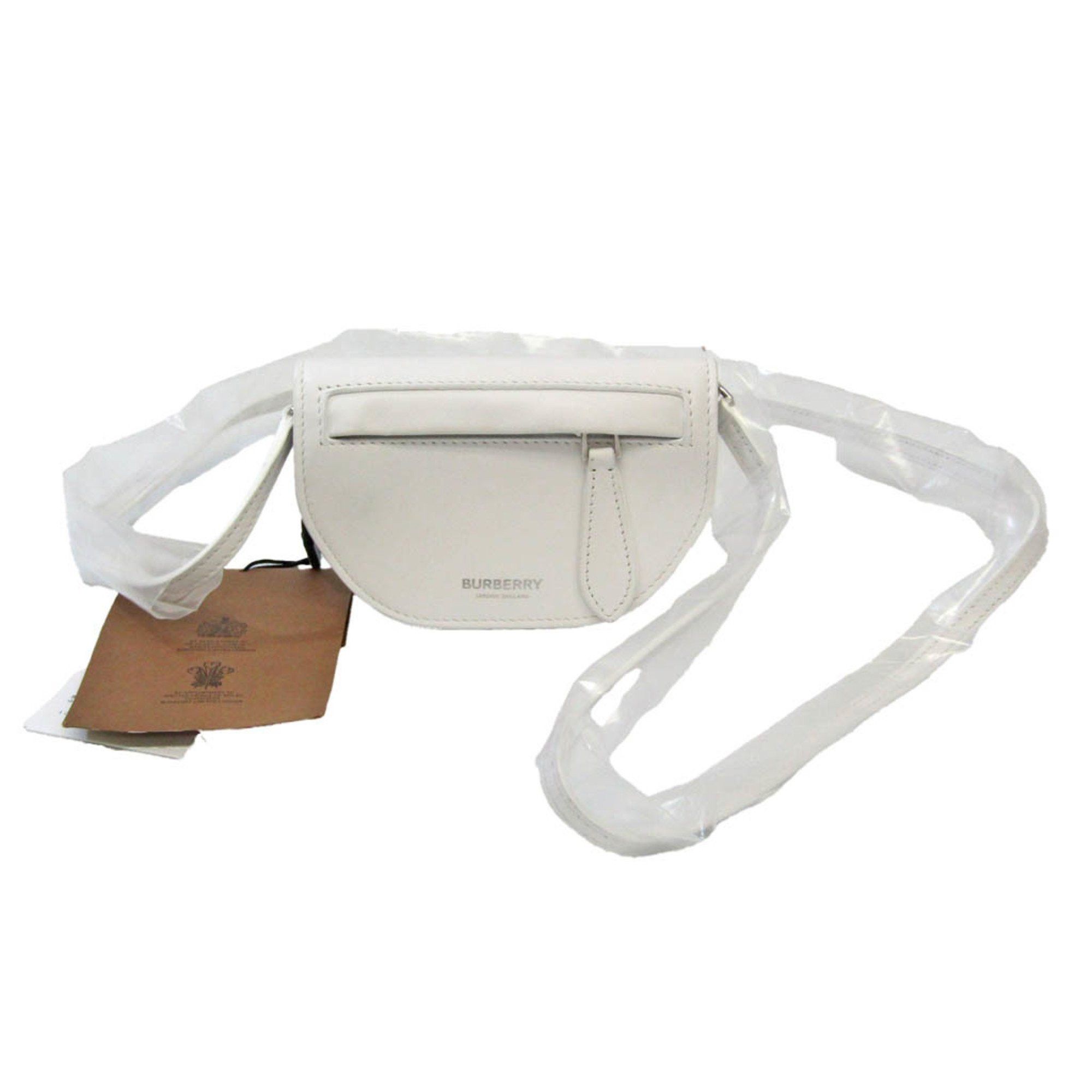 Burberry Olympia White Leather Wallet (Pre-Owned) Size ONE SIZE - 1 Thumbnail