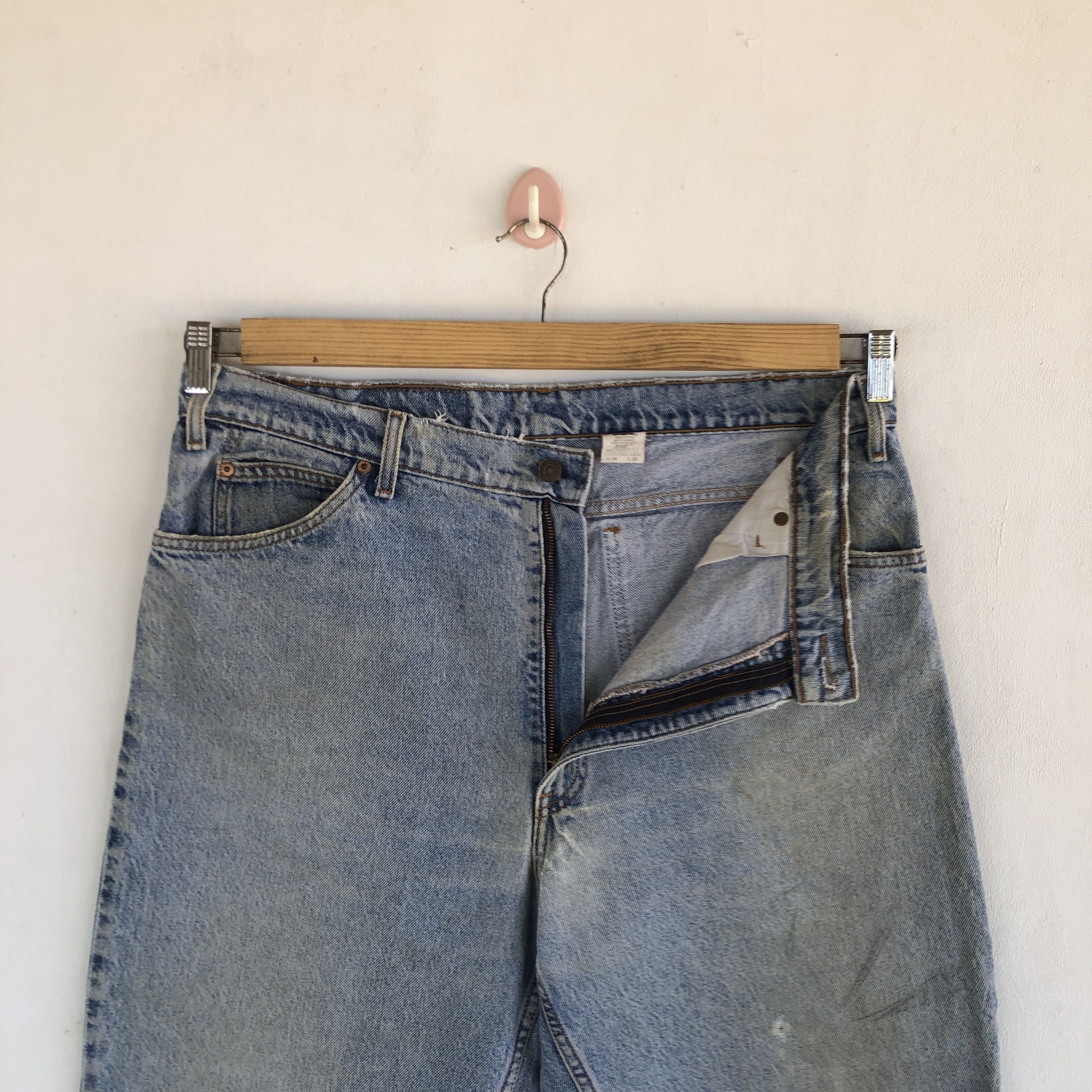 Levi's Vintage Levis Jeans Levi's 550 Orange Tab Sun Faded Denim Size US 36 / EU 52 - 5 Thumbnail