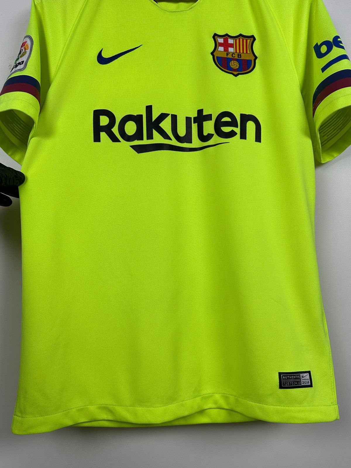Nike 2018/19 Nike Barcelona Away Soccer Jersey Size US S / EU 44-46 / 1 - 13 Thumbnail