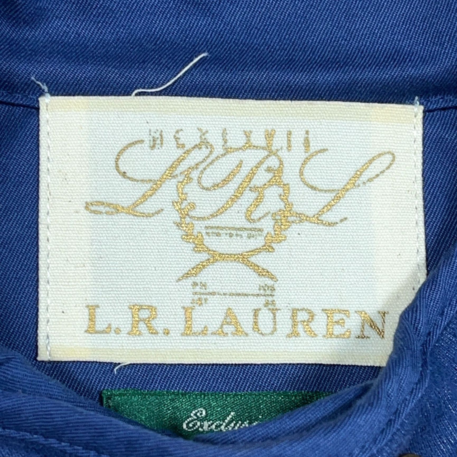 Ralph Lauren Lauren Ralph Lauren Jacket Women 2X Blue Full Zip Lightweight Mock Neck LRL Size XXL / US 16-18 / IT 52-54 - 5 Thumbnail