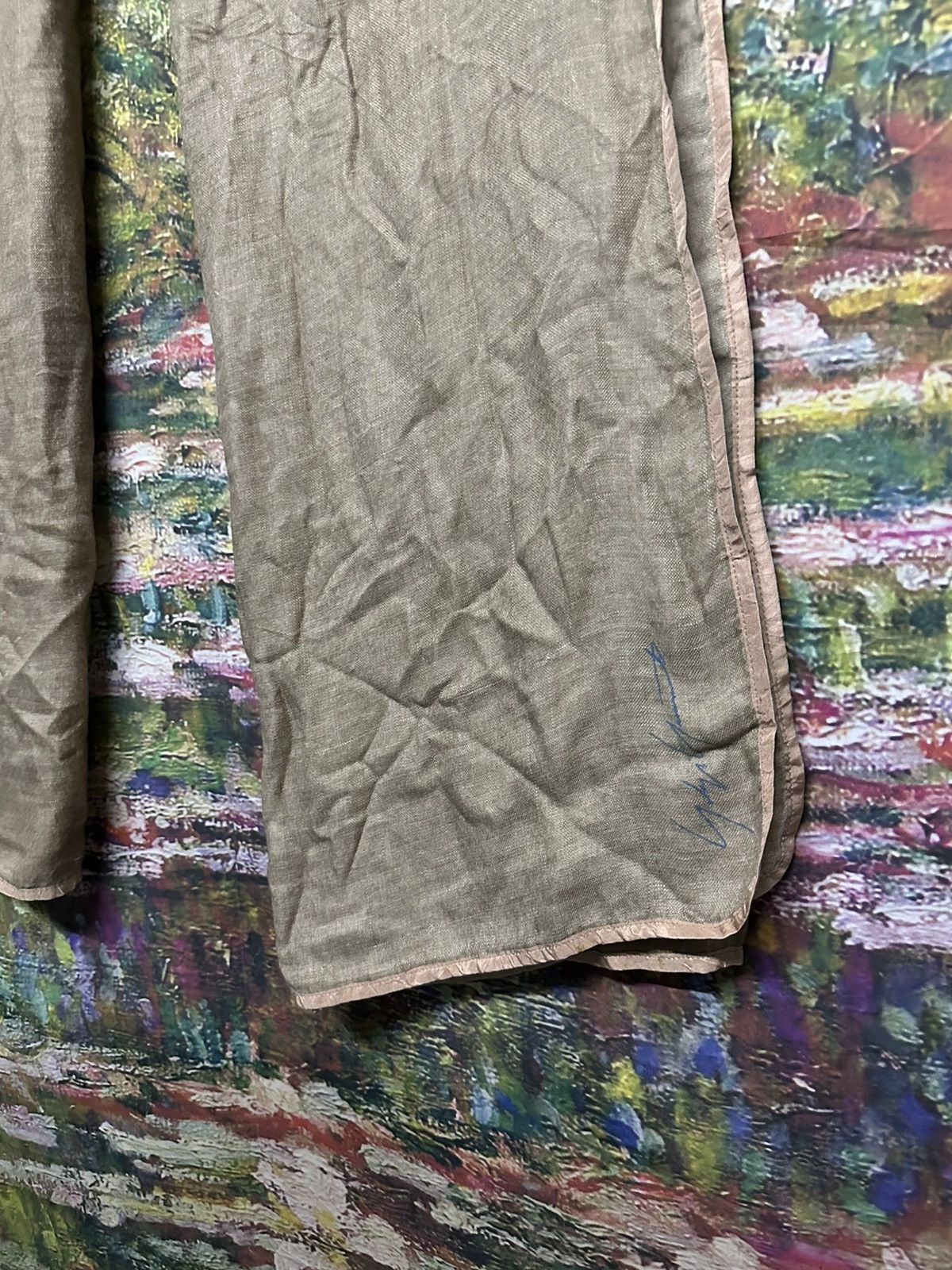 Yohji Yamamoto Yohji Yamamoto japanase designer Scarf 41-72 Size 46 - 7 Thumbnail
