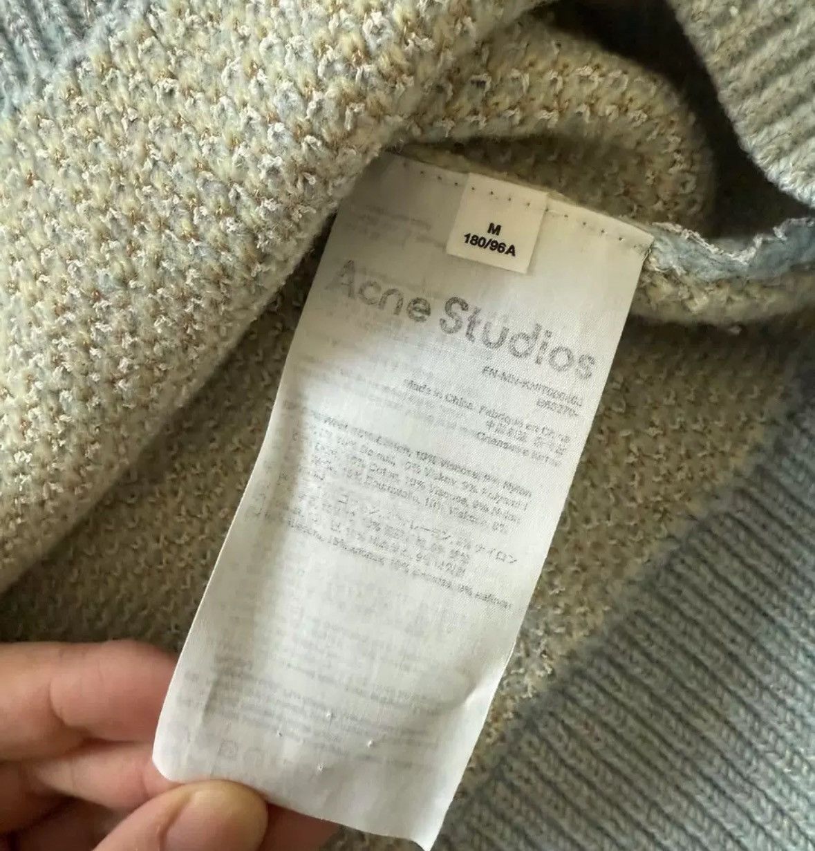 Acne Studios Acne studios Bow pullover wool coat Size US M / EU 48-50 / 2 - 7 Thumbnail
