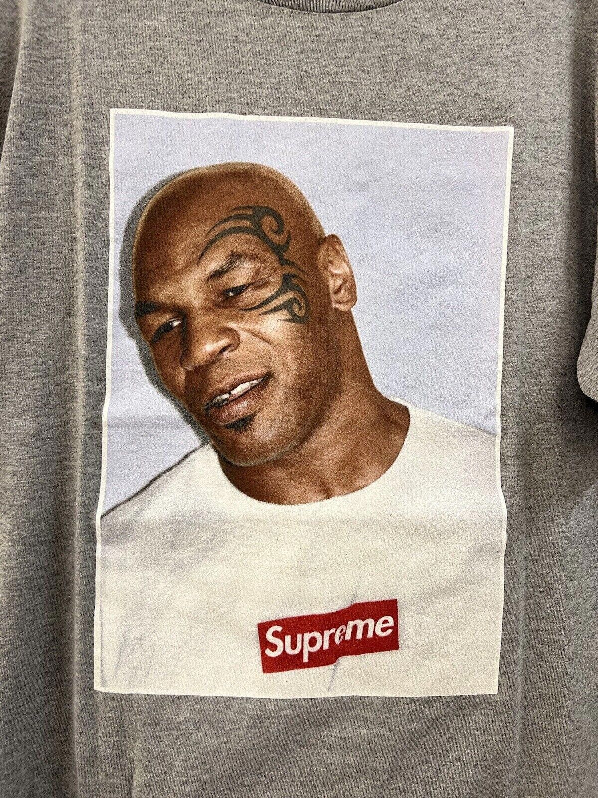 Supreme 2007 Supreme Mike Tyson Grey Tee Shirt Sz L Large Size US L / EU 52-54 / 3 - 3 Thumbnail