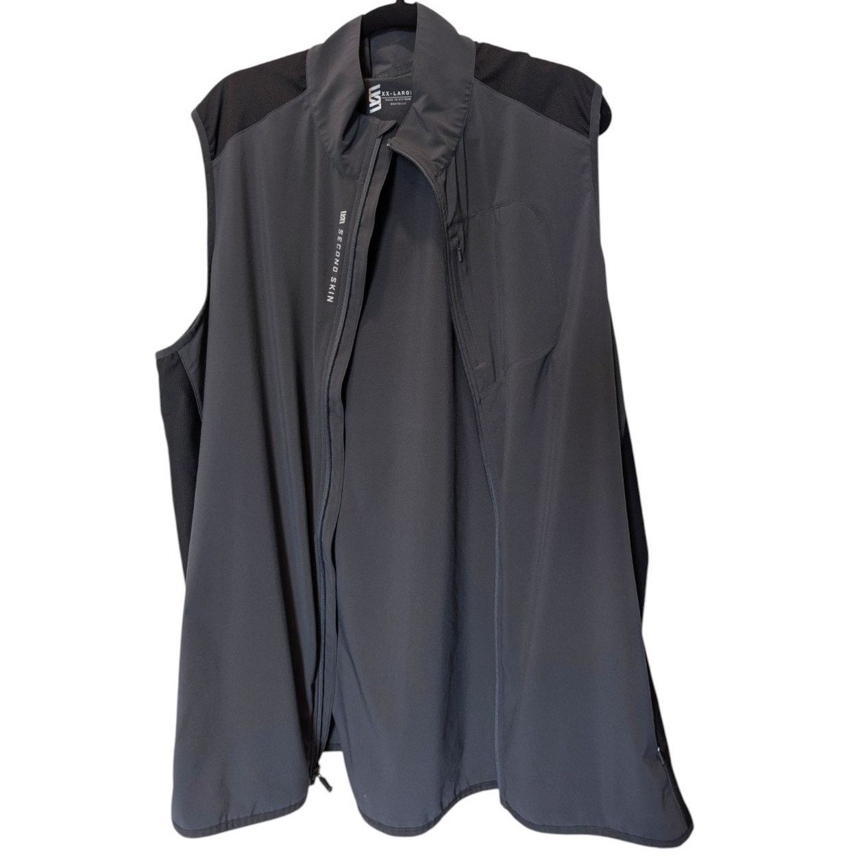 Other Second Skin Grey Zip Up Vest Windbreaker XXL Size US XXL / EU 58 / 5 - 2 Thumbnail