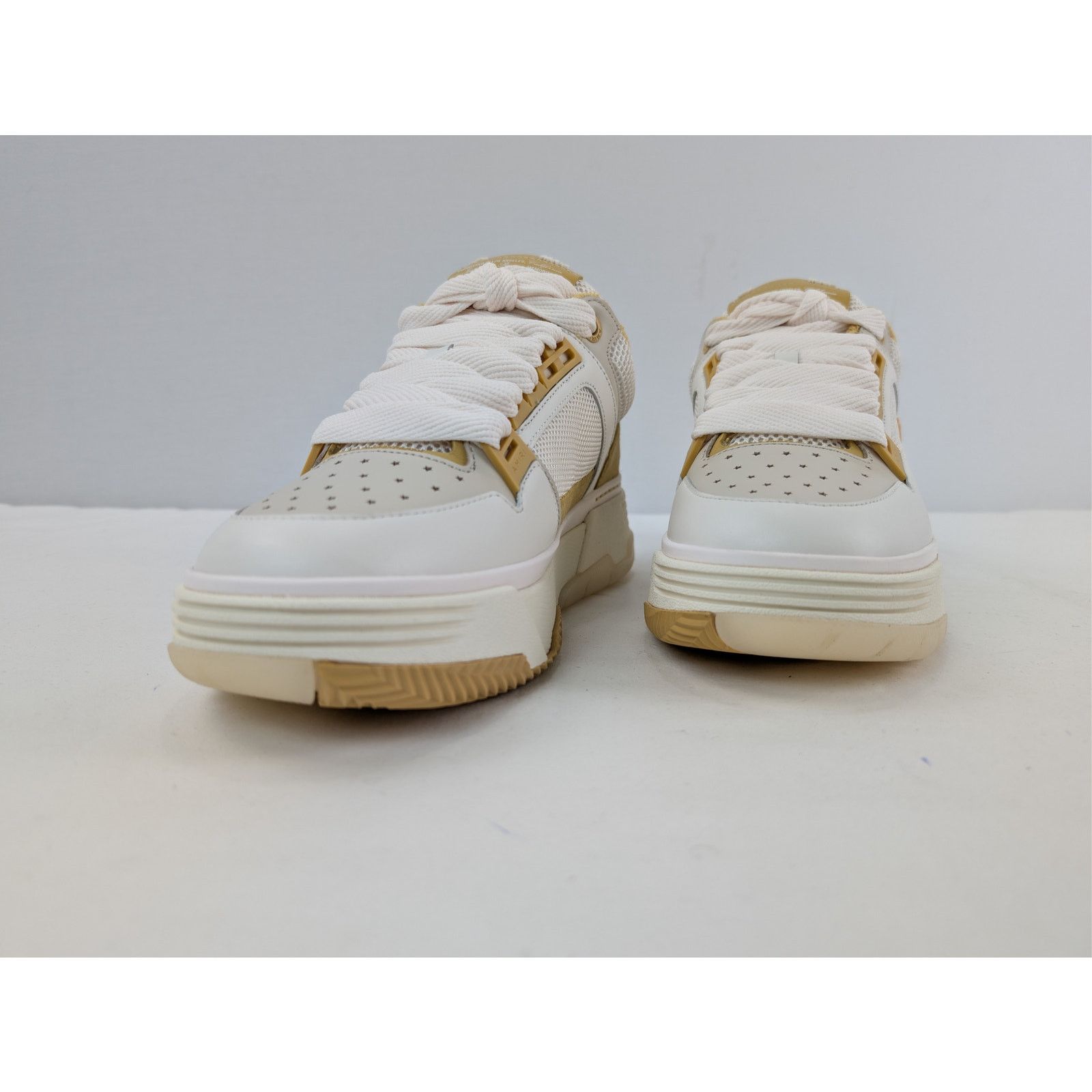 Amiri o1rshd1 Q:2 / MA-1 Low-Top Sneakers in Champagne Size US 10 / EU 43 - 8 Thumbnail