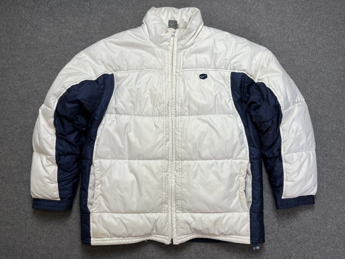 Nike × Vintage Vintage Nike Down Puffer jacket Size US XL / EU 56 / 4 - 2 Thumbnail