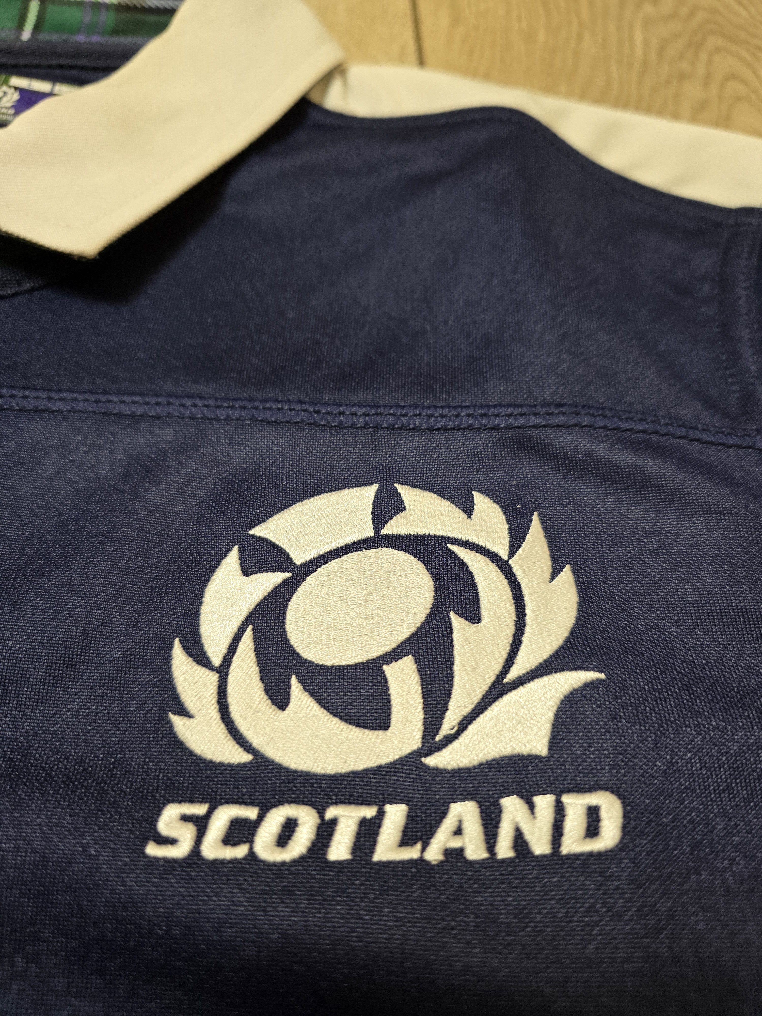 All Sport SCOTLAND RUGBY JERSEY WORLD CUP JERSEY HOME SHIRT Size US L / EU 52-54 / 3 - 4 Thumbnail
