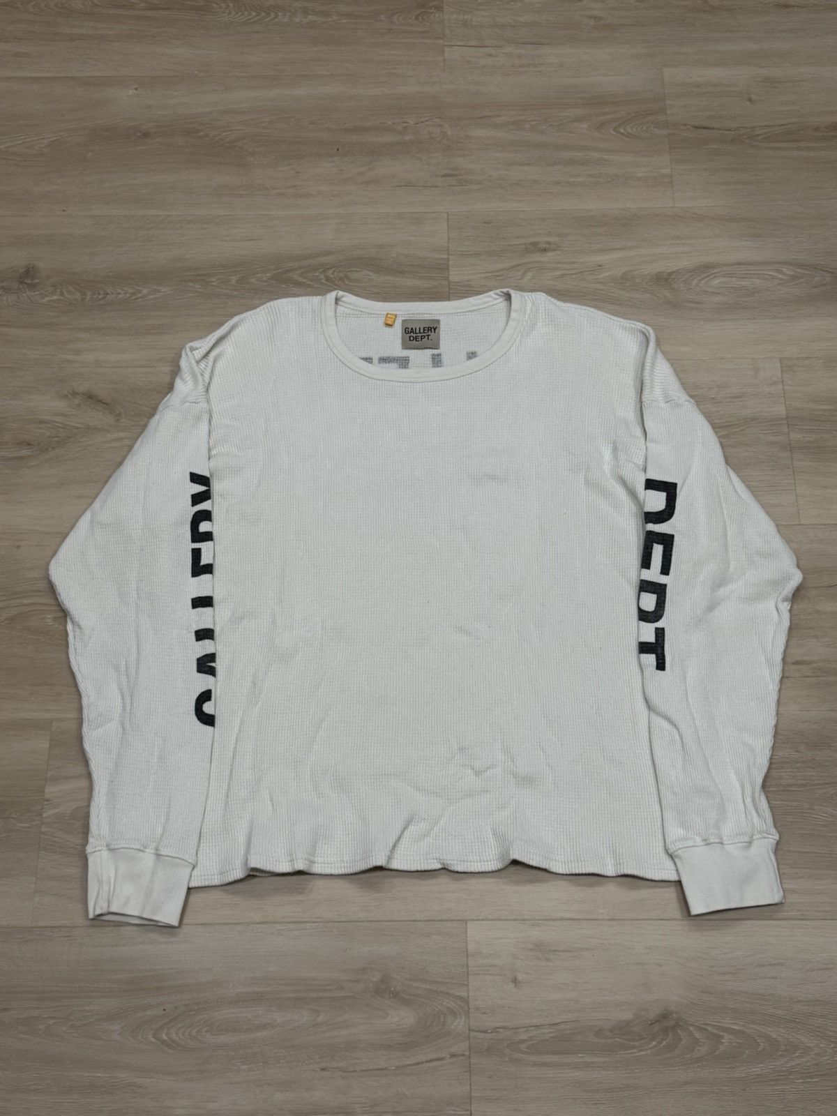 Gallery Dept. Gallery Dept Long Sleeve Thermal Shirt Size US XXL / EU 58 / 5 - 3 Thumbnail