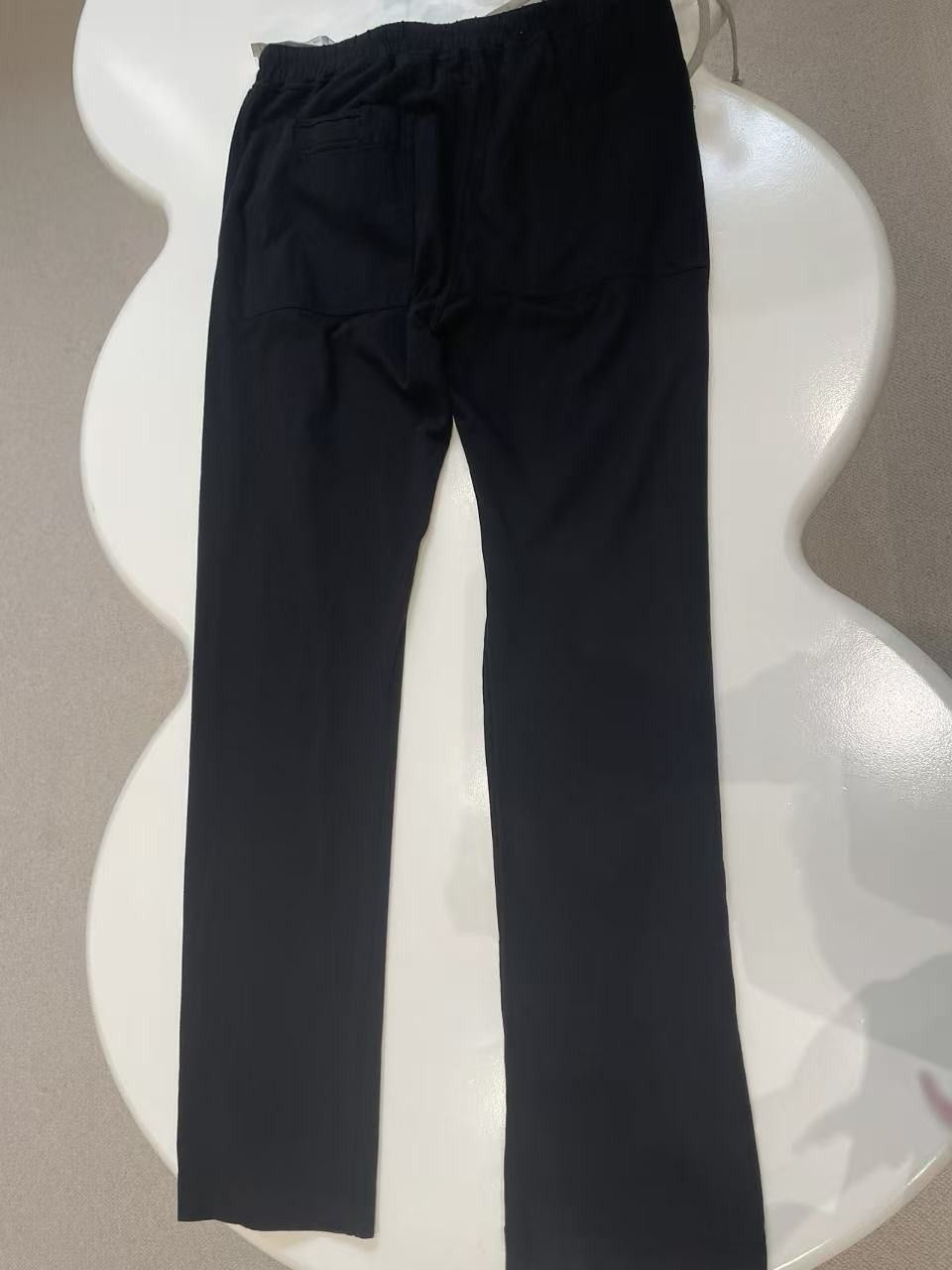Rick Owens Drkshdw RICK OWENS DRKSHDW Berlin Dust Drawstring Black Pants RN Size US 29 - 4 Thumbnail
