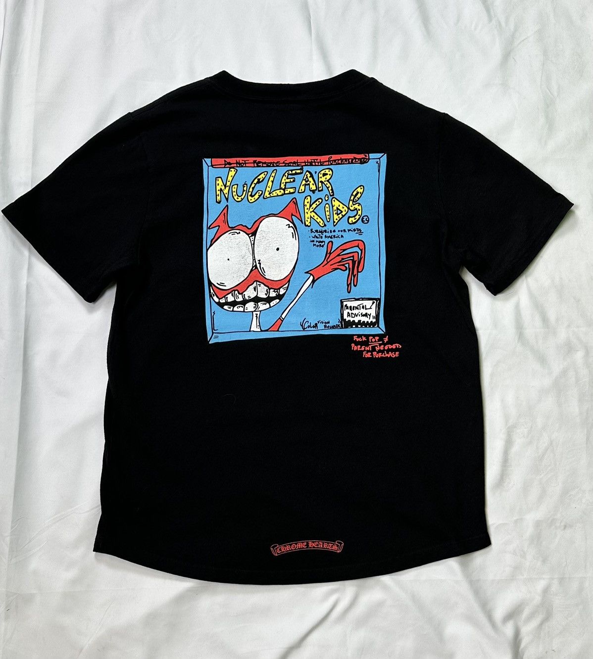 Chrome Hearts Matty Boy Nuclear Kids Black T-Shirt PreOwned