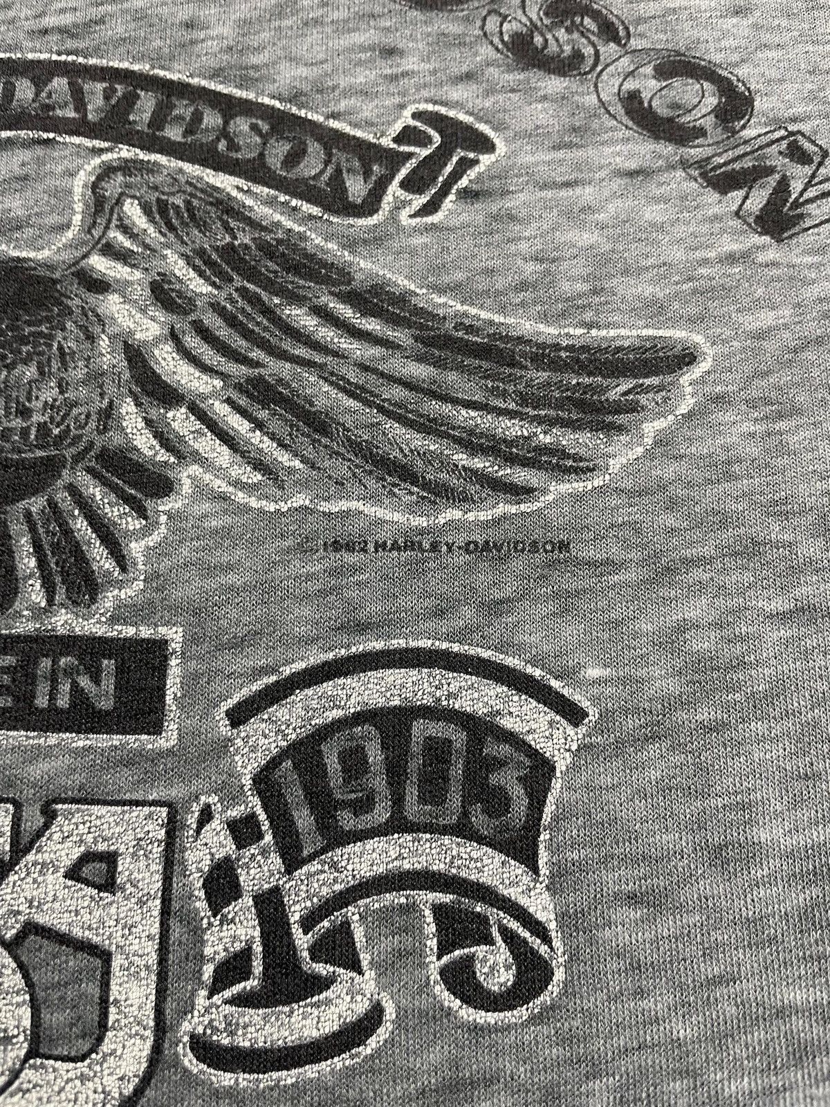 Vintage Vintage 80s Harley Davidson Size US L / EU 52-54 / 3 - 6 Thumbnail