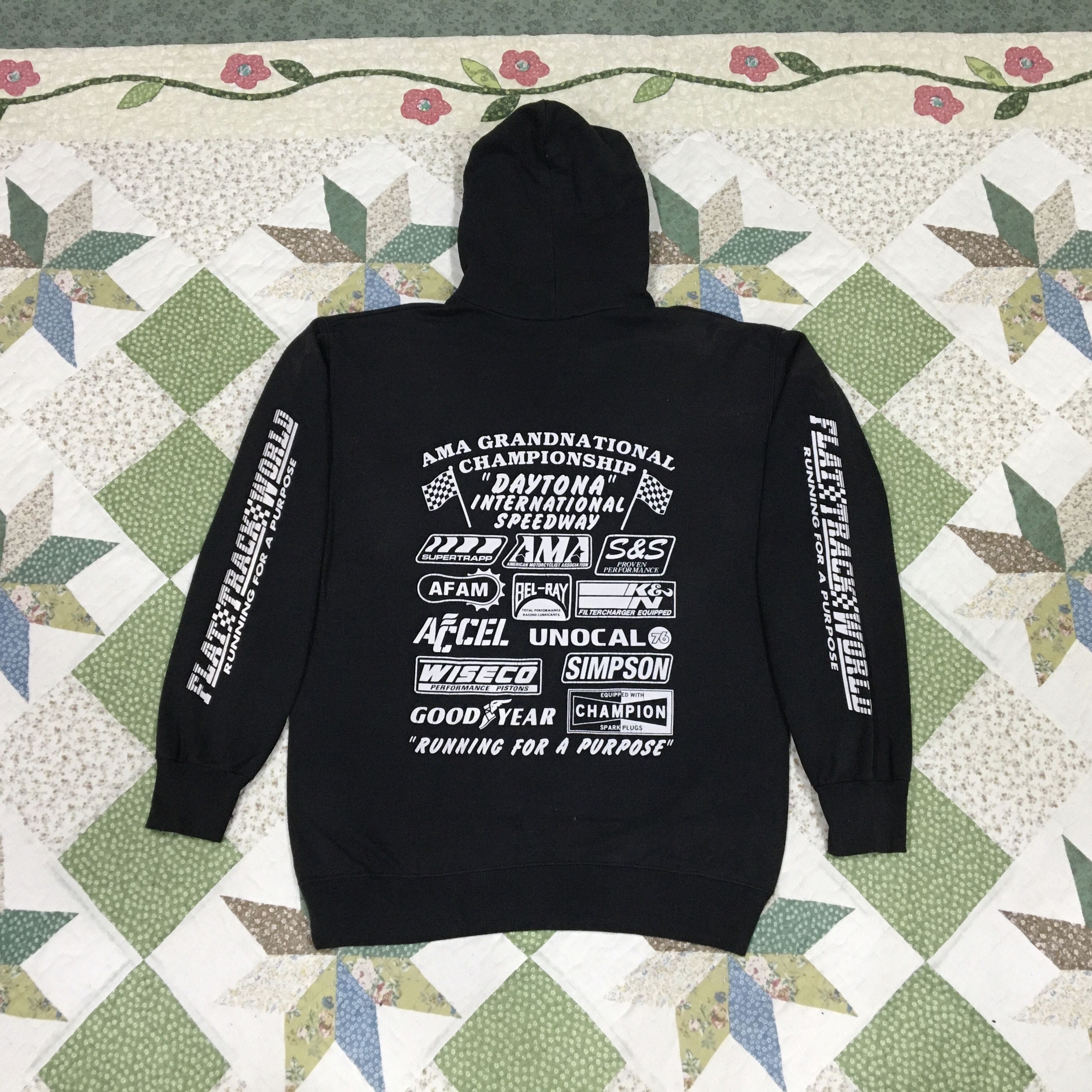 Sports Specialties Flat Track Championship Vintage Hoodie Size US M / EU 48-50 / 2 - 1 Thumbnail
