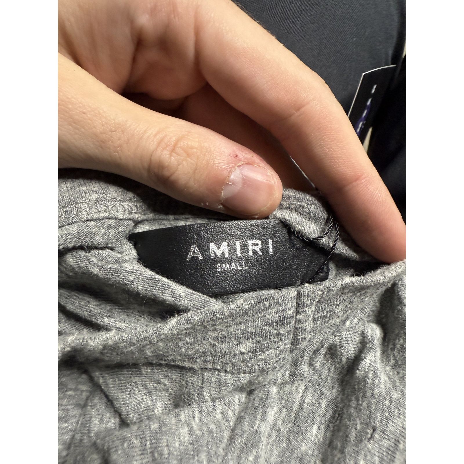 Amiri Amiri Golden Gaurdian Tee Grey Purple Used Small Size US S / EU 44-46 / 1 - 4 Thumbnail