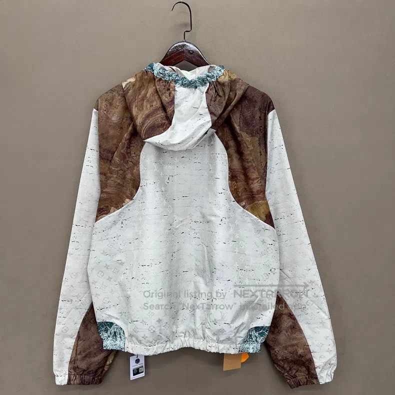 Louis Vuitton Louis Vuitton Marble print hooded windbreaker jacket Size US M / EU 48-50 / 2 - 2 Thumbnail