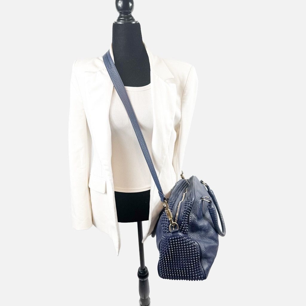 Christian Louboutin Christian Louboutin Panettone Crossbody Shoulder Bag – Blue Size ONE SIZE - 2 Thumbnail