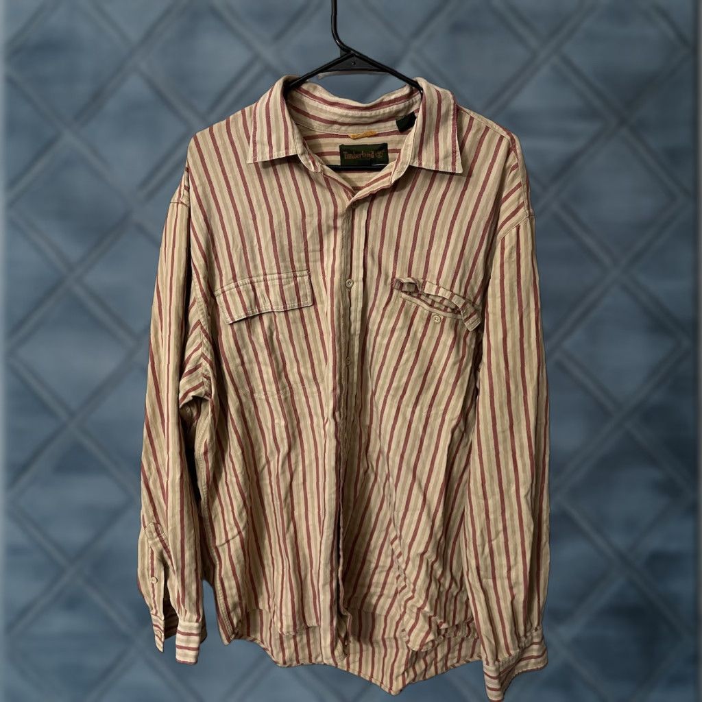 Timberland Timberland Shirt Mens Multicolor Long Sleeve Button-Up Casual XL Size US XL / EU 56 / 4 - 1 Thumbnail