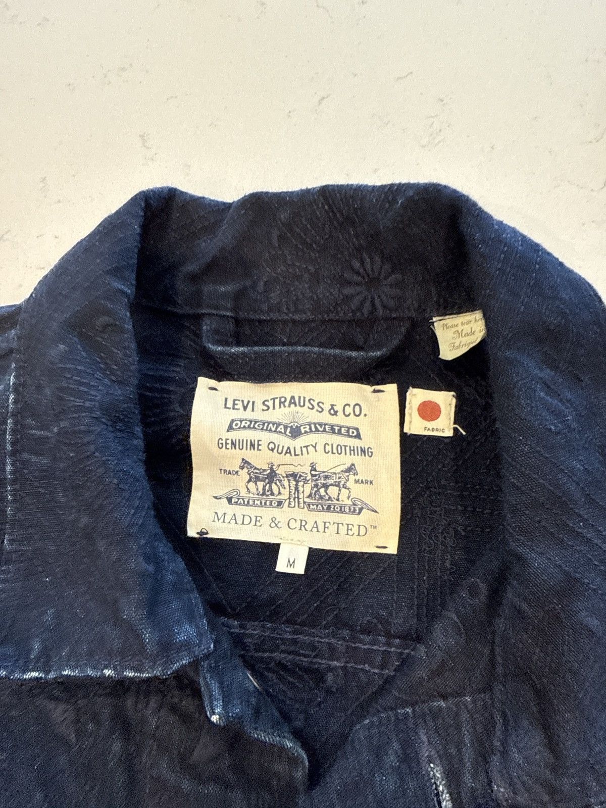 Levi's Vintage Clothing Vintage Levi Japanese Streetwear Denim Jacket Size US M / EU 48-50 / 2 - 2 Thumbnail