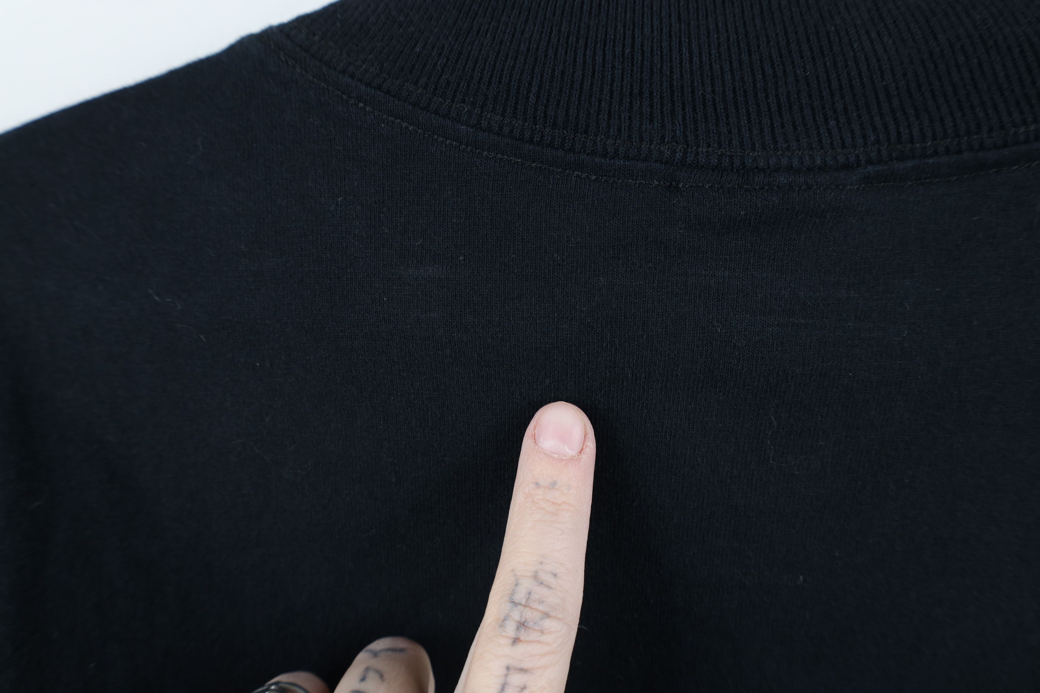 Vintage Vintage 90s Streetwear Cotton Mock Neck Long Sleeve T-Shirt Size US XXL / EU 58 / 5 - 10 Thumbnail