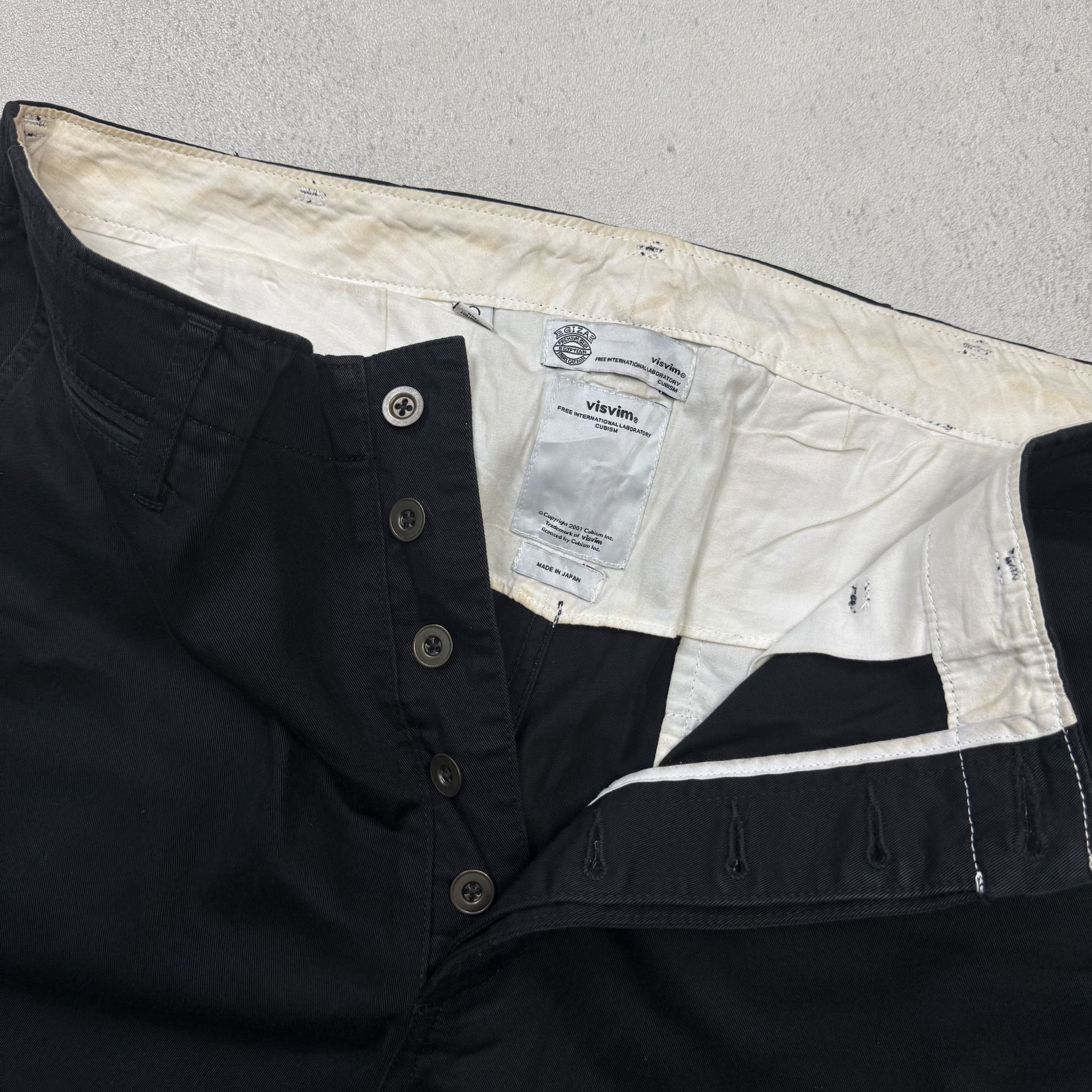 Visvim Visvim Giza Black Short Pants Size US 36 / EU 52 - 7 Thumbnail