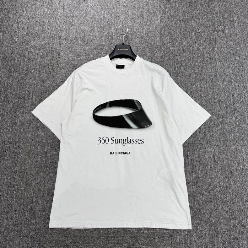 Balenciaga Balenciaga SS25 Printed Short Sleeve T-Shirt Size US XS / EU 42 / 0 - 1 Thumbnail