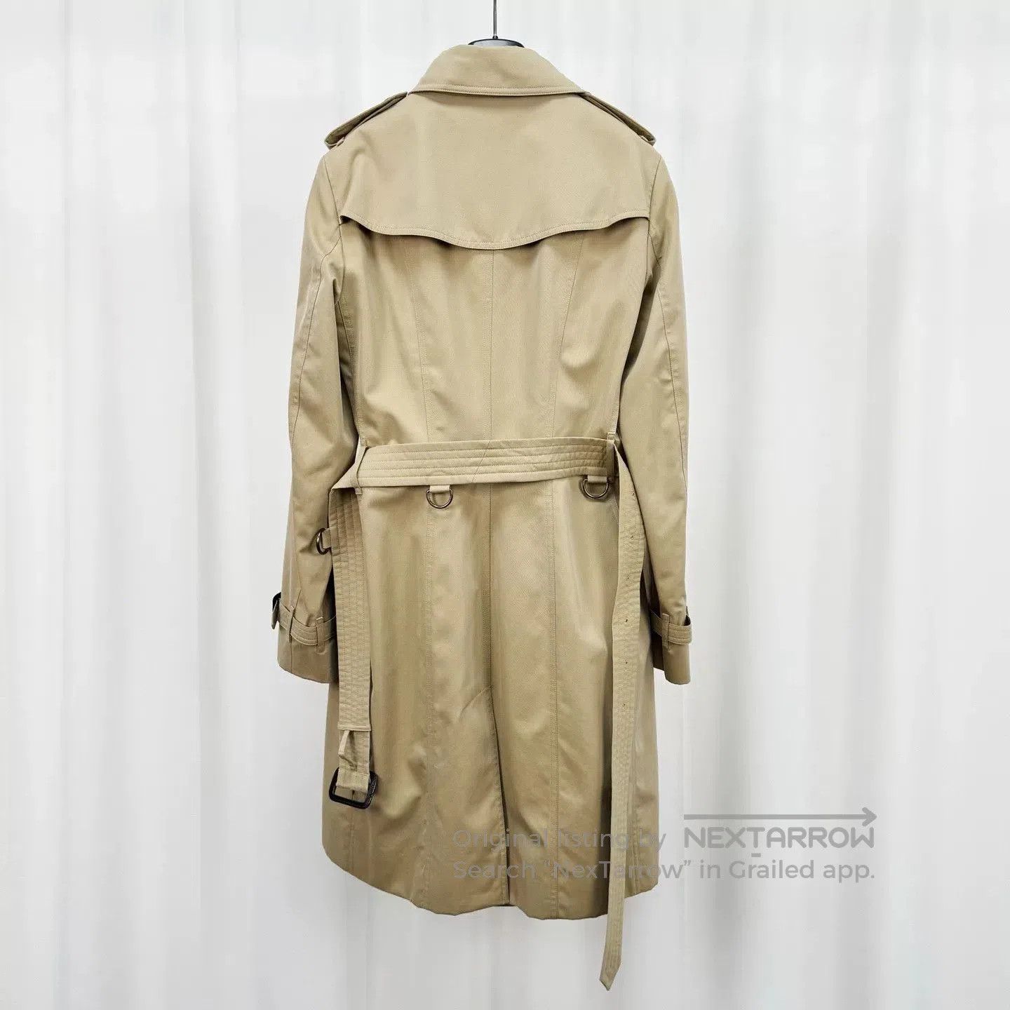 Burberry Burberry Double Crown Khaki Trench Coat. Size M / US 6-8 / IT 42-44 - 2 Thumbnail