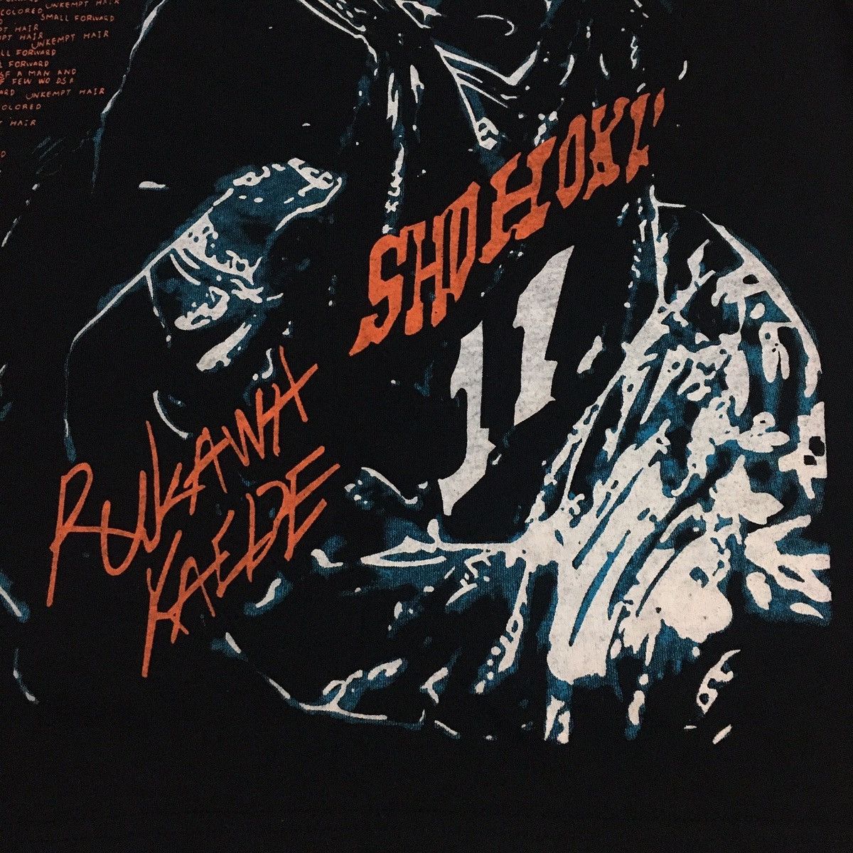 Anime × Japanese Brand Rukawa Kaede Shohoku Anime AOP Size US XL / EU 56 / 4 - 6 Thumbnail