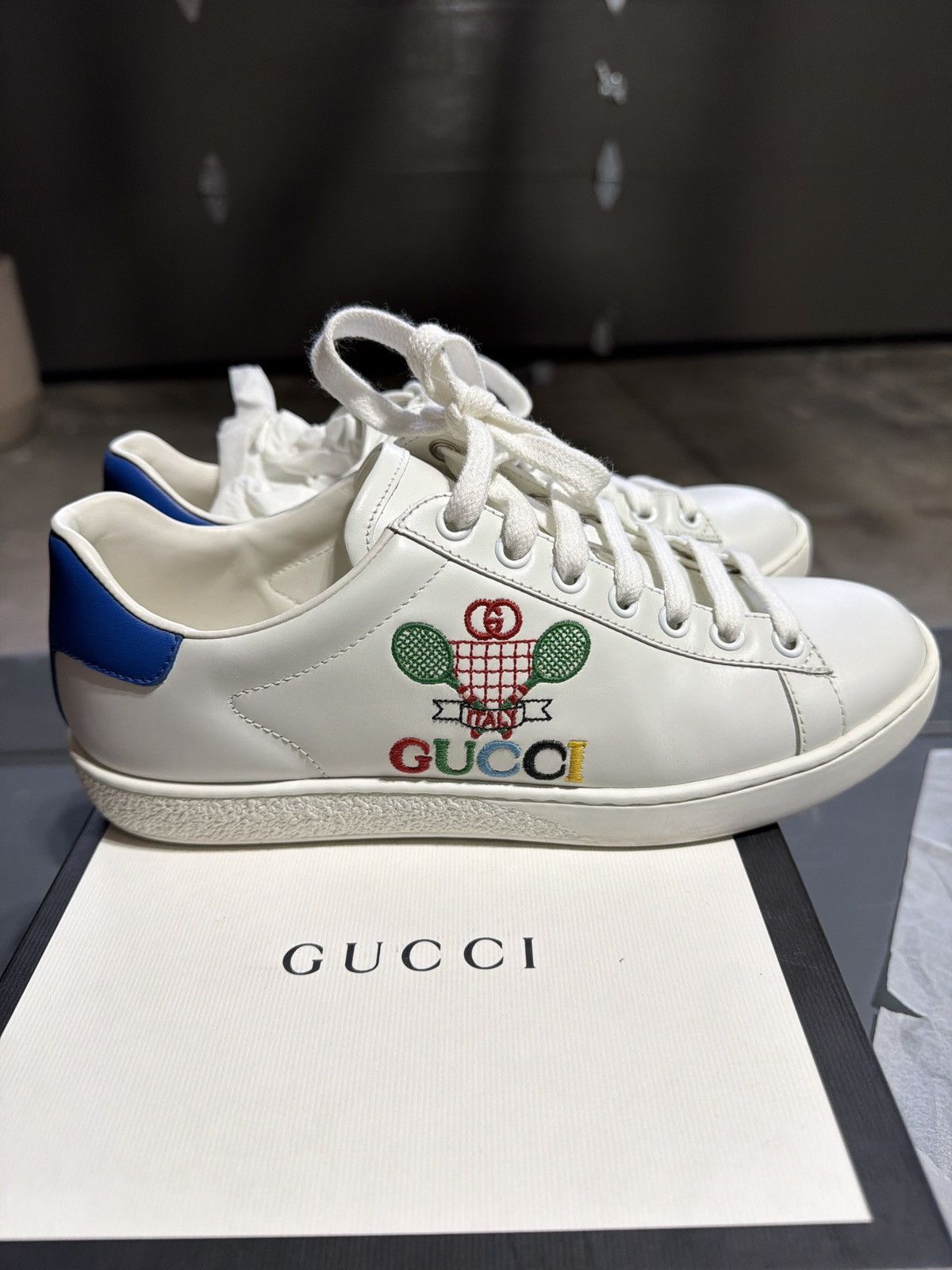 Gucci tennis shoes