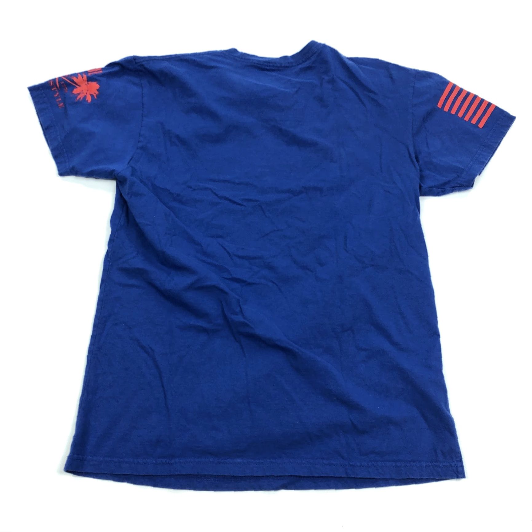Vintage Grunt Style T-Shirt Loose? No — Grunt Style Men's L Kickin' Commie Ass Uncle Sam Graphic Tee Blue Cotton USA Patriotic Shirt Mens Size US L / EU 52-54 / 3 - 7 Thumbnail