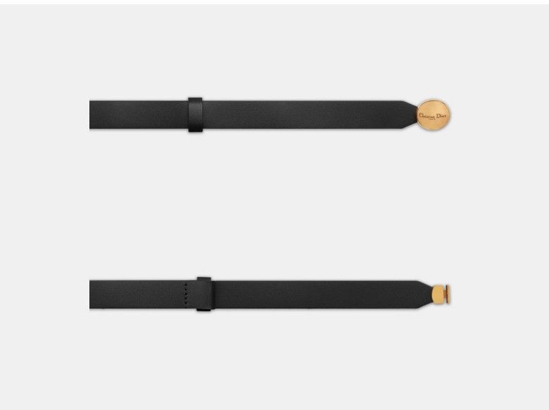 Dior o1w1db10325 Size: OS / B0585CB D-Pépite Belt in Black Size ONE SIZE - 3 Thumbnail