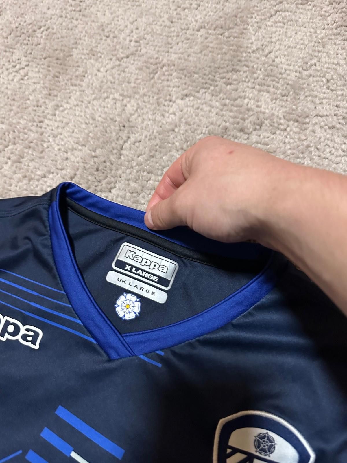 Kappa Leeds United Kappa 2018/19 Away Football Shirt Soccer Jersey Size US XL / EU 56 / 4 - 4 Thumbnail