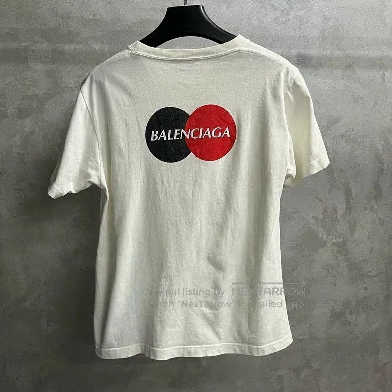 Other Balenciaga White Logo Crewneck T-Shirt. Size US XL / EU 56 / 4 - 2 Thumbnail