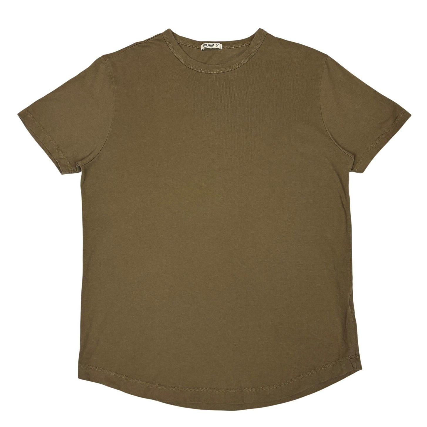 Buck Mason Buck Mason Curved Hem Slub Cotton Short Sleeve T Shirt S Size US S / EU 44-46 / 1 - 1 Thumbnail