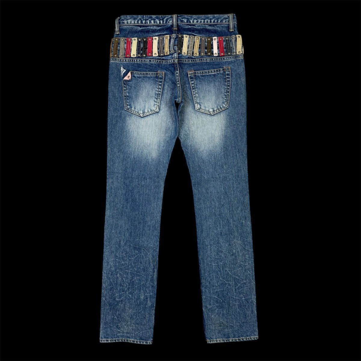 14th Addiction 2000s Antgauge Double Waist Jeans Size US 29 - 2 Thumbnail