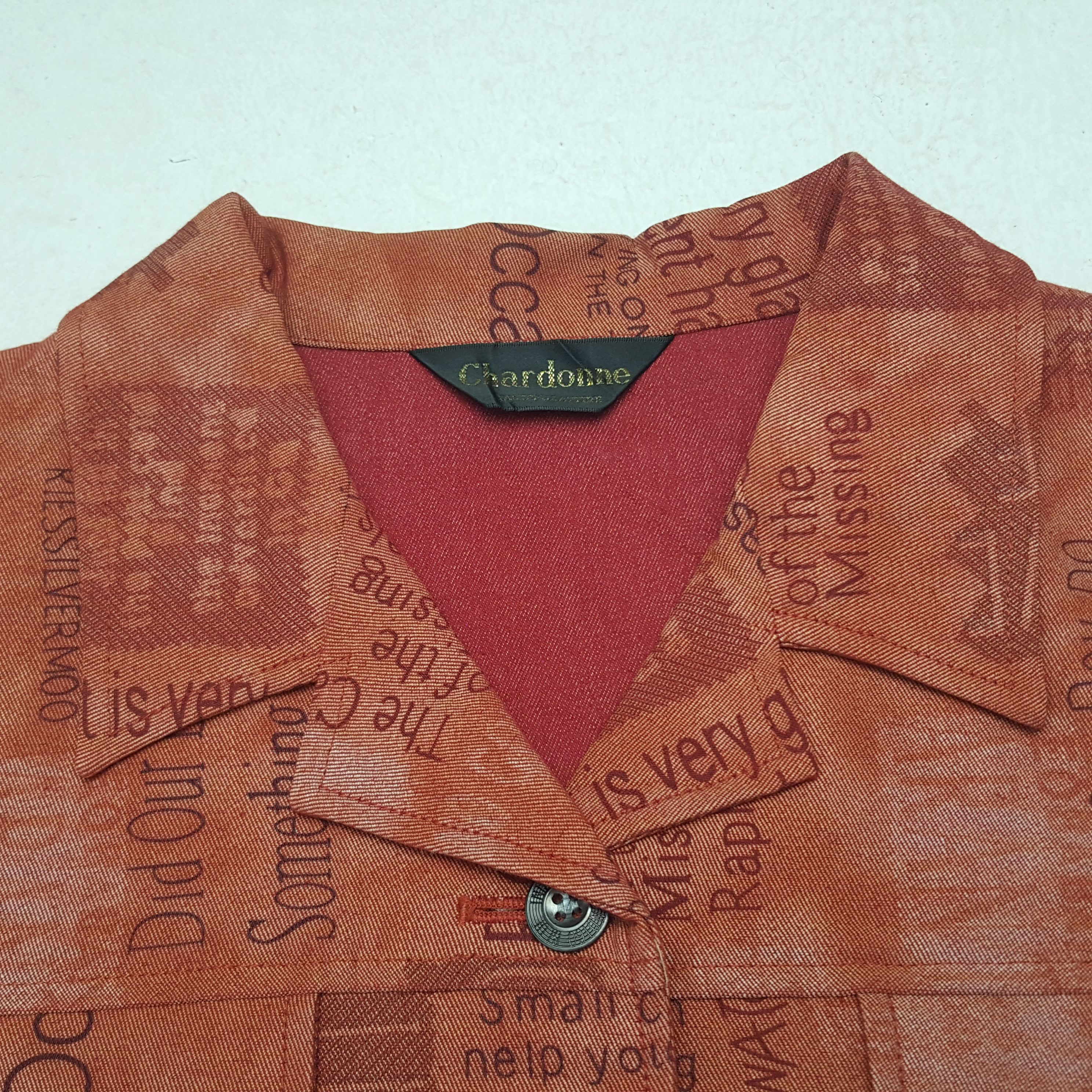 Vintage Vintage Chardonne Button Up Jacket Size S / US 4 / IT 40 - 4 Thumbnail