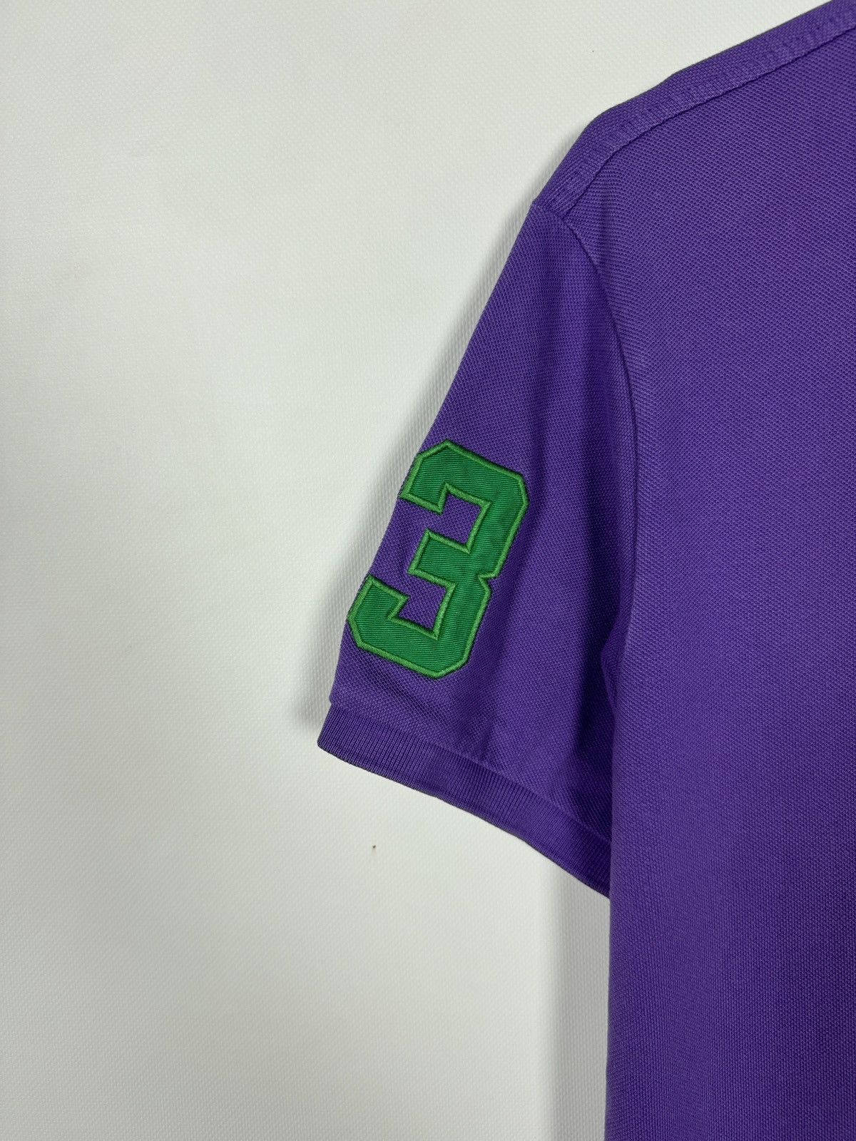Polo Ralph Lauren Polo Ralph Lauren Vintage Polo Shirt Purple Big Pony Size L Size US L / EU 52-54 / 3 - 7 Thumbnail