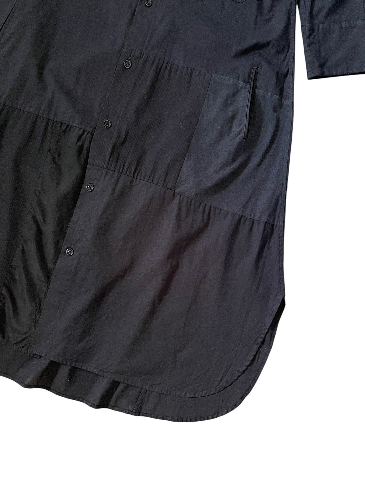 Y's × Yohji Yamamoto Y’s Reworked Button Long Shirt Dress Size M / US 6-8 / IT 42-44 - 3 Thumbnail