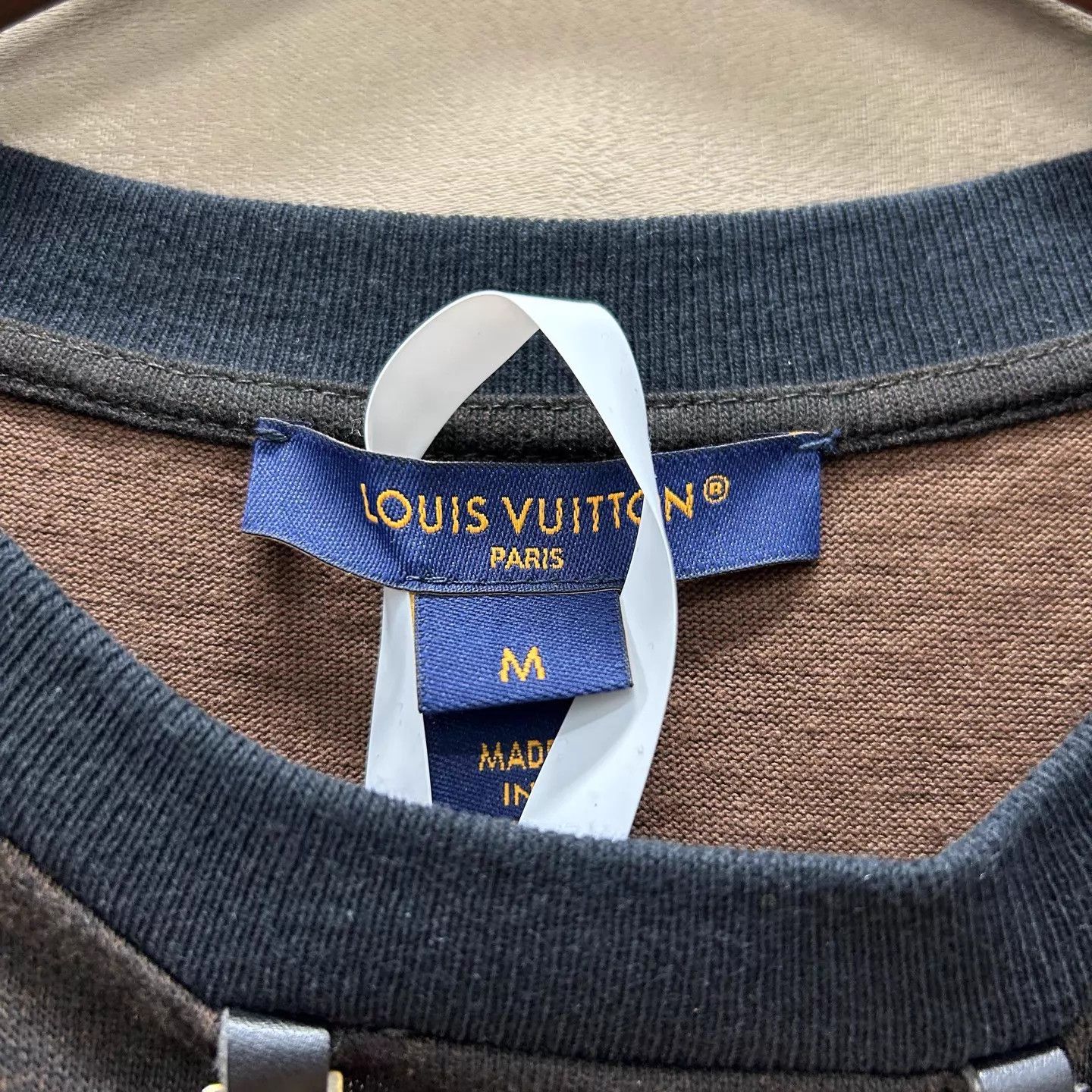 Louis Vuitton LV color-blocked logo distressed long vest M NWT Size US M / EU 48-50 / 2 - 3 Thumbnail