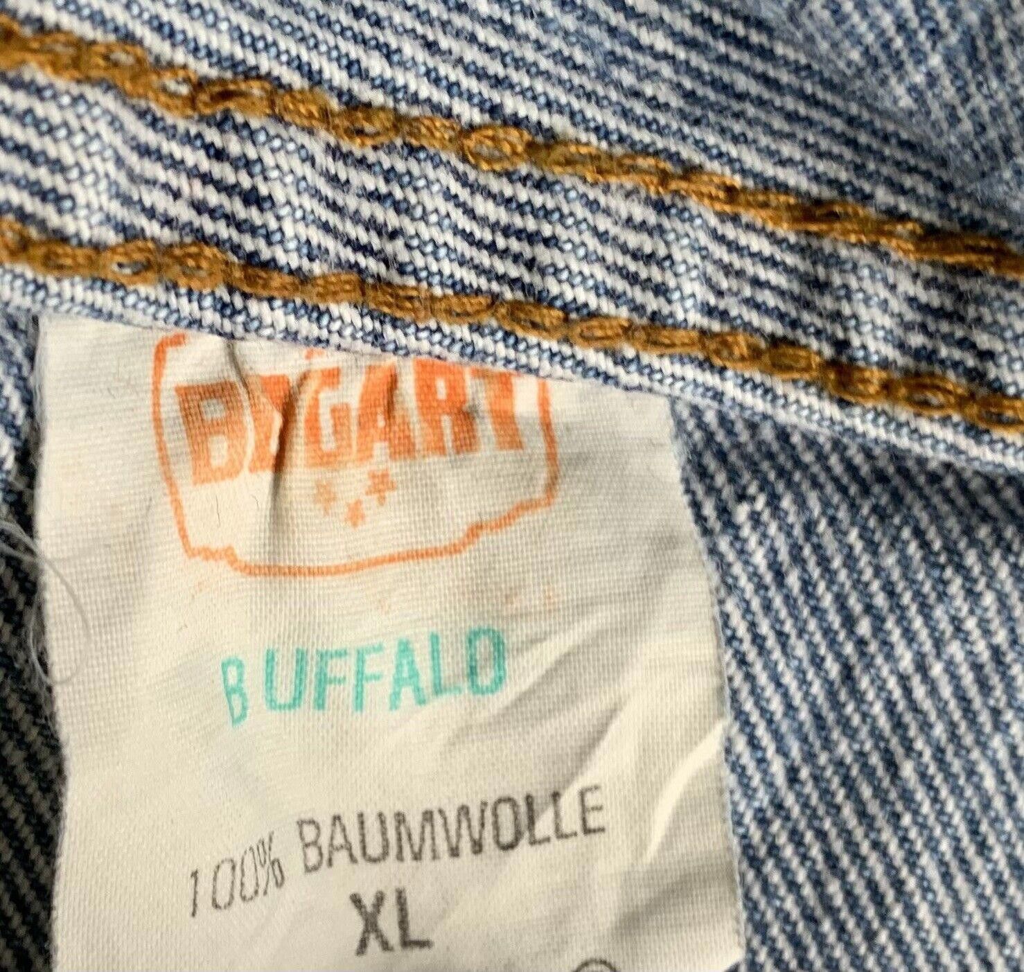 Designer Vintage Bogart One Buffalo Jacket 100% Baumwolle Cotton XL Size US XL / EU 56 / 4 - 5 Thumbnail